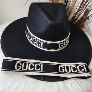 Wide Brim XL Fedora w/ Hat Band Accesory